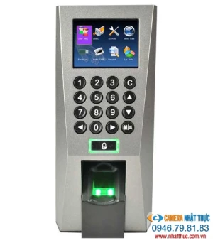 Máy chấm công F18 Ronald Jack kiểm soát vân tay chính hãng 