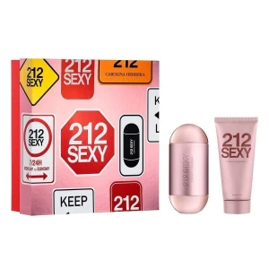 Gift Set Fragancia Para Dama Set Carolina Herrera 212 Sexy ( 100ML 100ML )