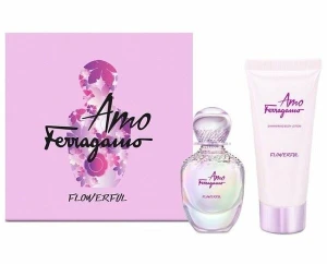 Set Nước Hoa Salvatore Ferragamo Amo Ferragamo Flowerful ( 30ML 30ML )