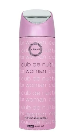 Xịt Khử Mùi Nữ Armaf Club De Nuit Body Spray 200ML