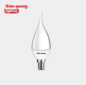 Đèn LED Nến Điện Quang ĐQ LEDCD04 02765 ( 2W Ánh sáng trắng chụp mờ )