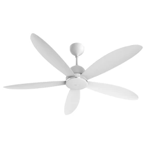 Quạt trần ĐQ CF 02 1405 W (40W, 5 cánh, cánh 140cm, màu trắng, remote)