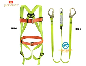 Dây an toàn chống sốc 2 móc Jack Olsen JO202