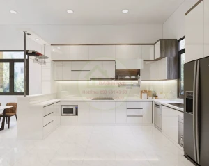 Tủ Bếp Acrylic An Cường Hiện Đại