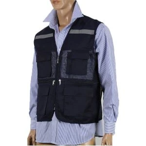 Áo Gile Bảo Hộ In Phản Quang Có Túi - APQ0018