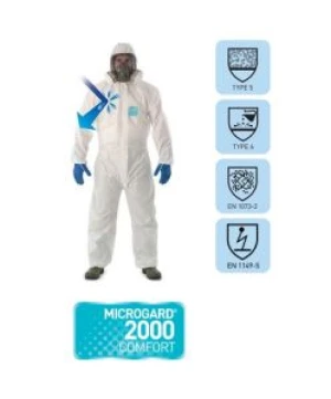 Bộ Quần Áo Chống Hoá Chất Microgard 2000 - QHC0003