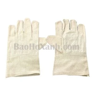 Găng Tay Vải Bạt Cotton Dày Lọc Bia Và Găng Bò - GTV0001