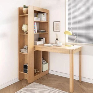 Bàn học sinh liền giá sách tiện lợi GHS-42019