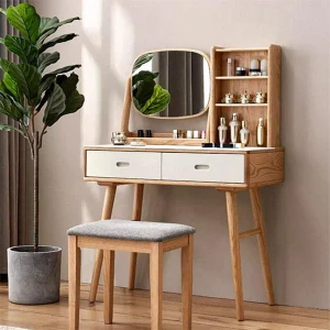 Bàn phấn đơn giản đẹp gỗ tự nhiên GHS-41892