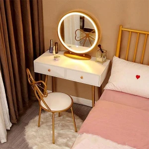 Bàn trang điểm gương đèn sang trọng GHS-41911