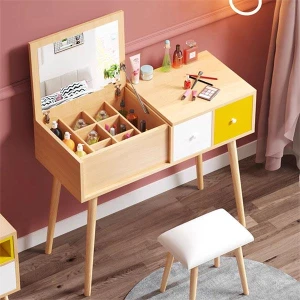 Bàn trang điểm kèm gương xinh xắn GHS-41903