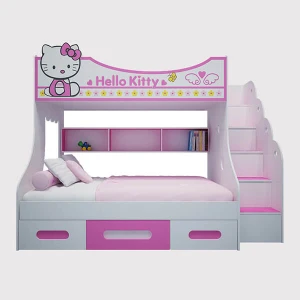 Giường hai tầng Hello Kitty loại 1m2 GHB-214