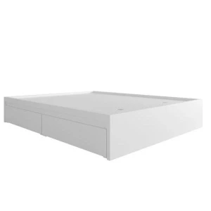 Giường ngủ bệt 2 ngăn kéo bằng gỗ MDF GHY-507