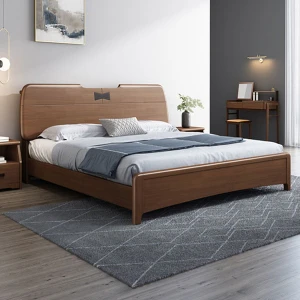 Giường ngủ gỗ sồi thiết kế sang trọng GHS-9184