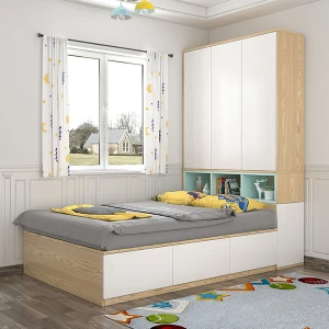 Giường ngủ thông minh kiểu dáng nhỏ gọn GHS-9085