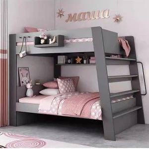 Giường tầng trẻ em cao cấp bằng gỗ GHS-9347