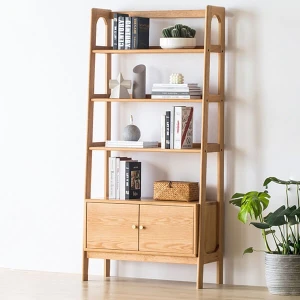 Kệ để sách bằng gỗ thiết kế đơn giản nhã nhặn GHS-2325