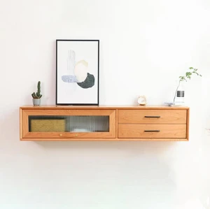 Kệ đựng tivi phòng khách gỗ tự nhiên GHS-3608