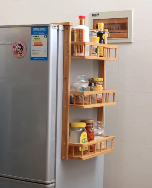 Kệ gỗ treo, Kệ để lọ gia vị & thực phẩm trong nhà Bếp GHS-602