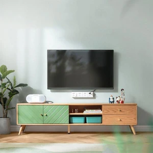 Kệ tivi gỗ sồi tự nhiên phong cách Bắc Âu GHS-3536