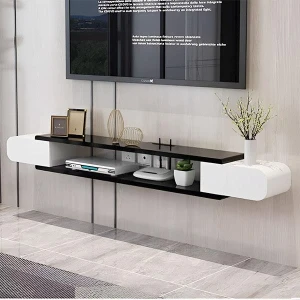 Kệ tivi gỗ treo tường đơn giản GHS-3595