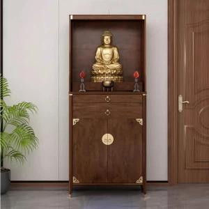 Mẫu bàn thờ chung cư đẹp ấn tượng GHS-52327