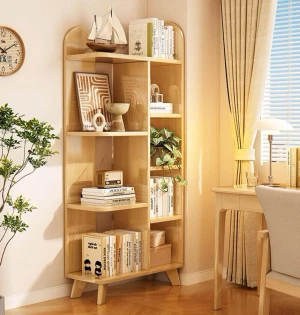 Mẫu giá sách bằng gỗ đẹp mắt GHS-2648