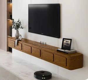 Mẫu kệ ti vi gỗ tự nhiên sồi GHS-3597