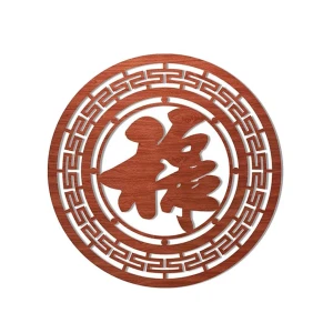 Ốp lưng phòng thờ chữ lộc CNC GHS-755