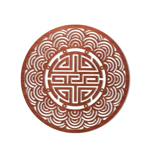 Tấm ốp bàn thờ họa tiết Mandala CNC GHS-706