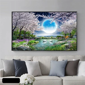 Tranh hoa đơn giản mẫu mới GHX-6071