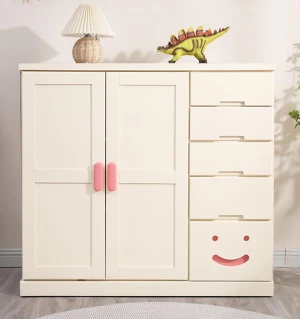 Tủ gỗ đựng đồ cho bé hình dễ thương GHS-52406