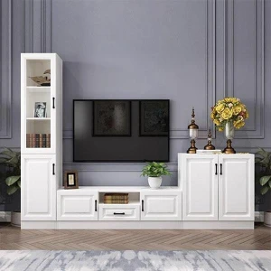 Tủ kệ gỗ công nghiệp hiện đại đa năng GHS-52093