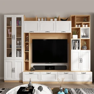 Tủ kệ tivi gỗ phong cách hiện đại GHS-3378