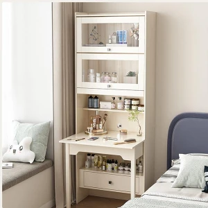 Tủ kệ trang điểm hiện đại bằng gỗ GHS-42030