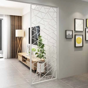 Vách gỗ trang trí phòng khách hoa văn đẹp hiện đại GHO-5179