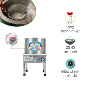 Nồi nấu phở điện liền nồi 20L