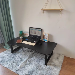 Bàn gaming bệt chân sắt sơn tĩnh điện U, K, mặt bàn gỗ công nghiệp chống nước