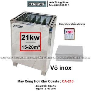 Máy Xông Hơi Khô COASTS 21KW CA-210