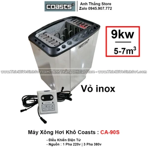 Máy Xông Hơi Khô COASTS 9KW CA-90S