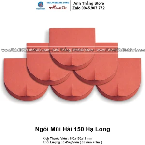 Ngói Mũi Hài 150 Hạ Long