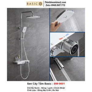 Sen Cây Tắm Basic BW-9001