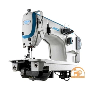 Máy May 2 Kim xéo Móc Xích Liền Trục, dầu kín , cự li kim 3/8 hiệu Jack JK-8558WD-1-H(3/8)