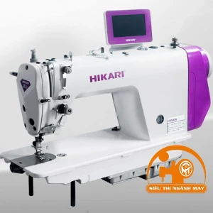 Máy1 kim điện tử cắt chỉ dầu khô cắt chỉ sát,màn hình cảm ứng, mẫu mới 2019