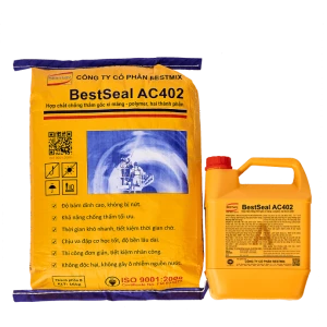 Bestseal AC402 Hợp chất chống thấm gốc Polymer-Silicate 2 thành phần 20kg