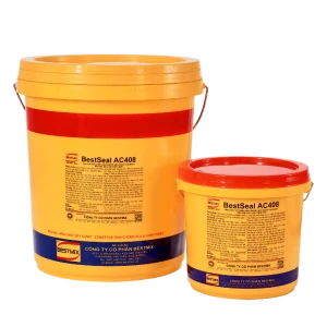 Bestseal AC408 Màng chống thấm siêu đàn hồi gốc Acrylic Co-Polymer biến tính nano 1 thành phần 4kg