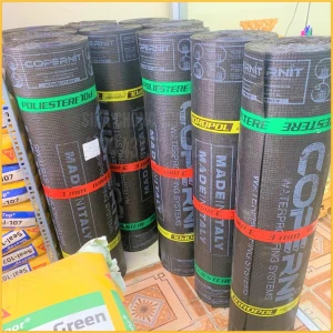 Màng chống thấm khò nóng 3mm mặt cát Italy (cuộn 10m)