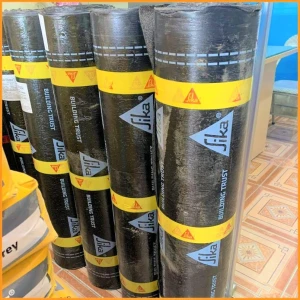 Màng chống thấm khò nóng 3mm mặt cát Sika T130SG (cuộn 10m)
