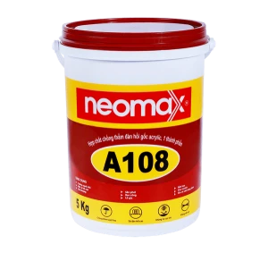 Neomax A108 Hợp chất chống thấm đàn hồi gốc Acrylic - 5kg