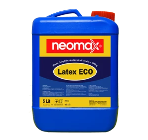 Neomax Latex Eco - Phụ gia chống thấm, tác nhân kết nối cho vữa và bê tông 5L